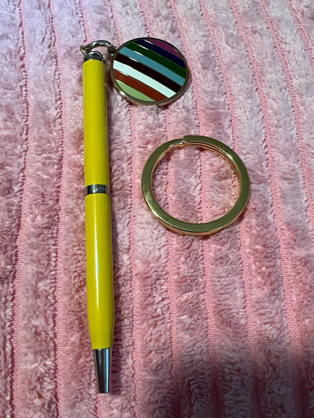 Coach Ballpoint Pen w/Legacy Charm - Picture 5 of 7